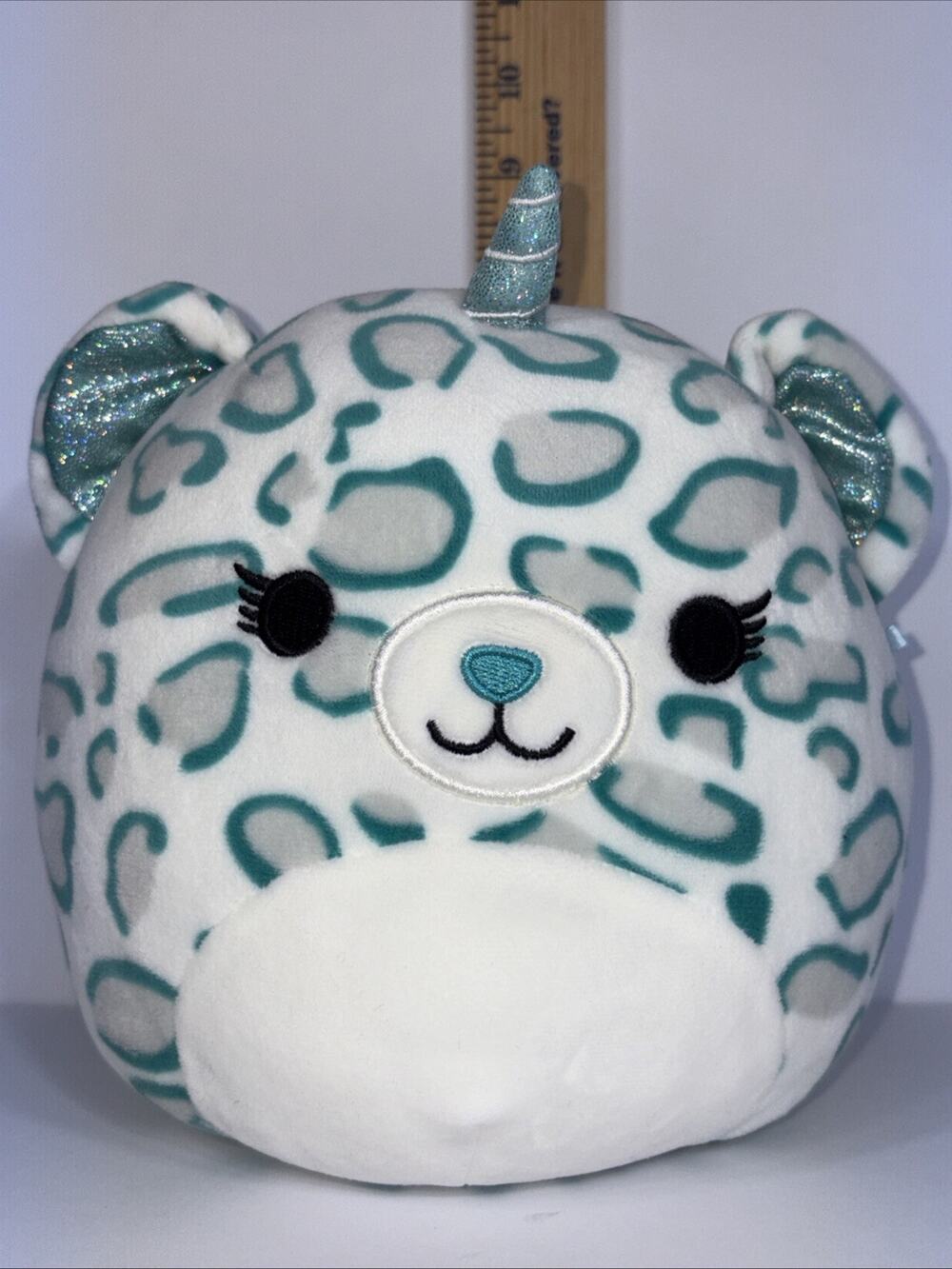 Kellytoy Squishmallows 7” Elisa The Cheetah-corn 2020 Teal